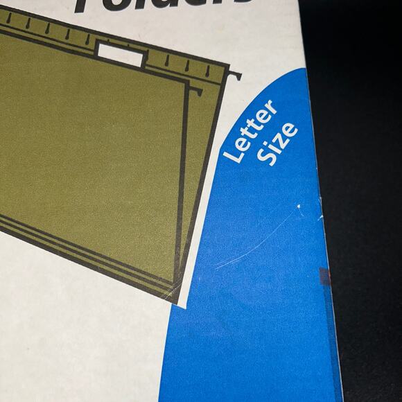 38 Pendaflex Essentials Hanging Folders Letter Size Green w/ Tabs & inserts - Picture 4 of 6